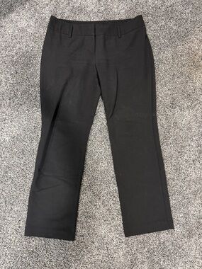 Worthington Black Straight Leg Dress Pants